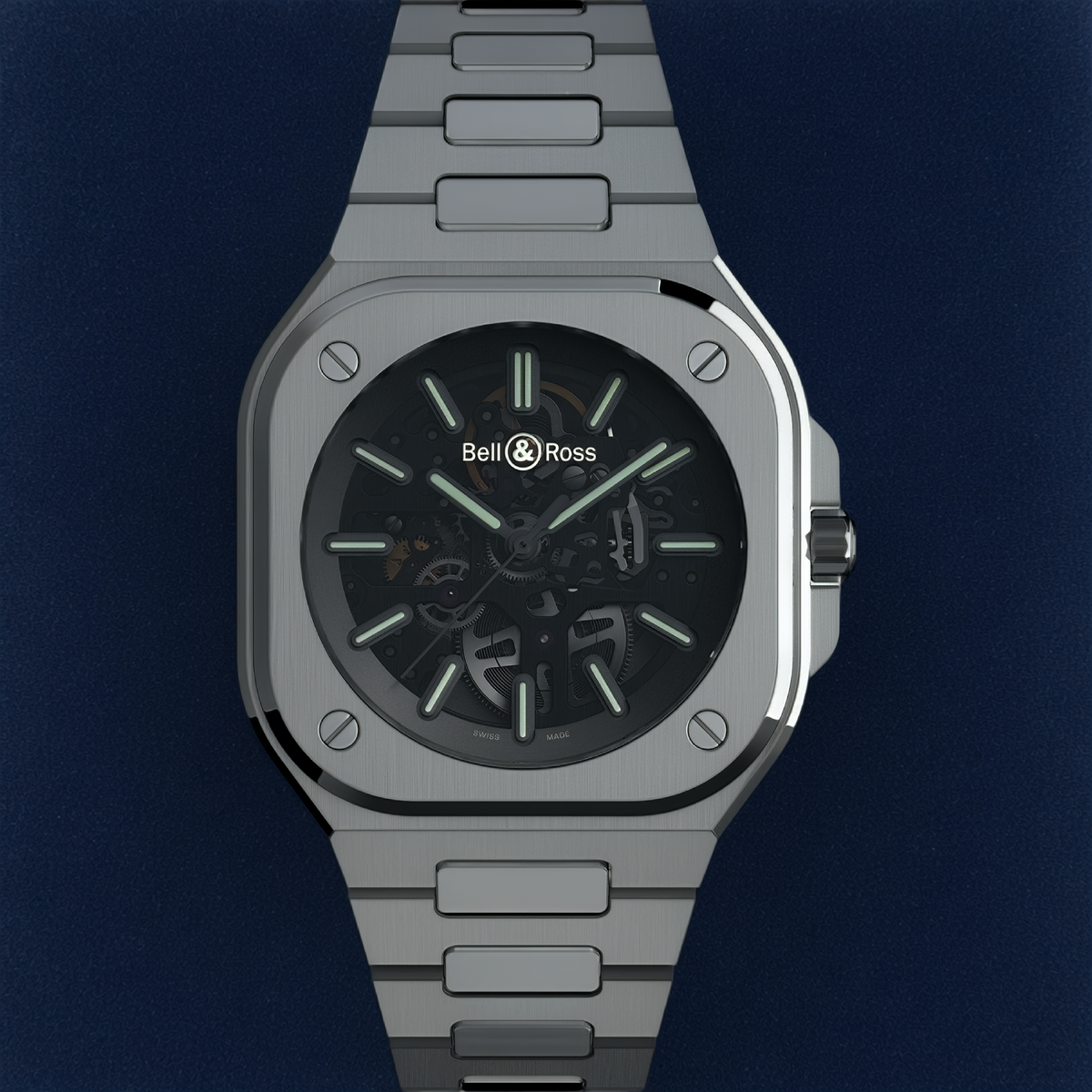 Bell & Ross BR 05 Skeleton Nightlum 40mm