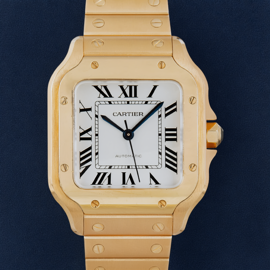 Cartier Santos de Cartier Medium Yellow Gold 35mm
