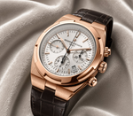 Overseas Chronograph pink gold caseback