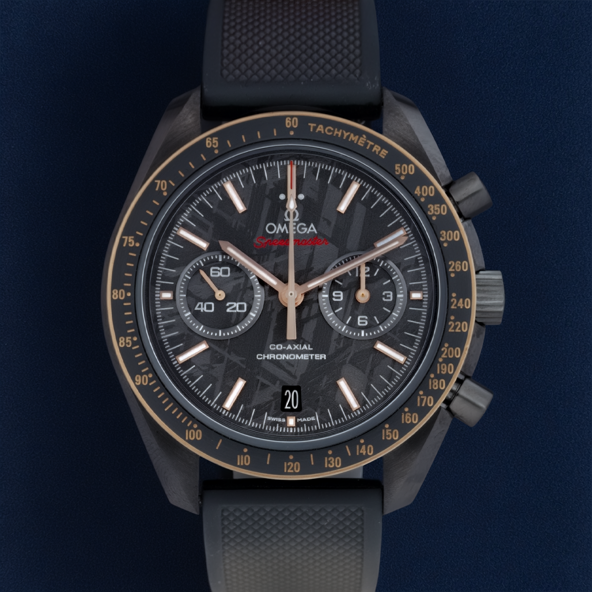 Omega Speedmaster Grey Side of the Moon Meteorite 44.25mm